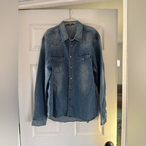 Paisley & Gray Light Blue Denim Shirt